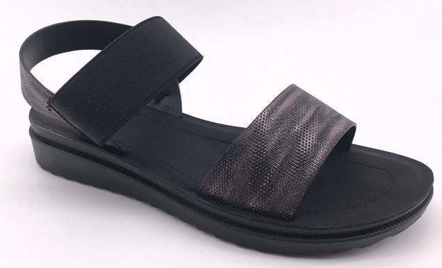 SANDALIA CUÑA IMPULS ZAHARA15 NEGRO DAMA