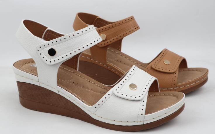 SANDALIA CUÑA IMPULS SAIDA05 BLANCO DAMA