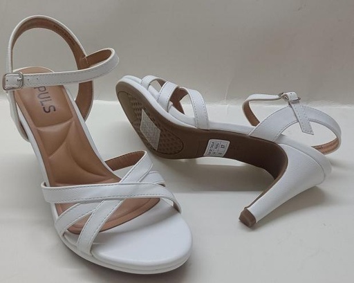 SANDALIA TACO IMPULS MALVA02 BLANCO DAMA