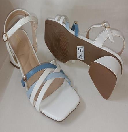 SANDALIA TACO IMPULS ANGELINA06 AZUL DAMA