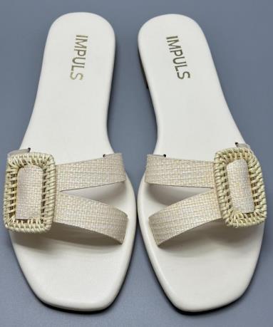SANDALIA FLATS IMPULS DAIRA02 BEIGE DAMA