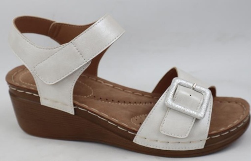 SANDALIA CUÑA IMPULS SAIDA04 BLANCO DAMA