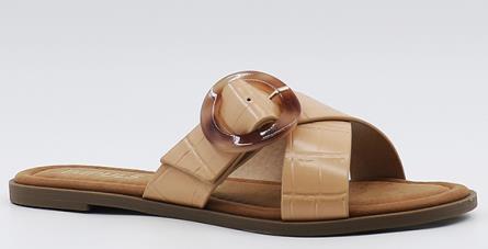 SANDALIA FLATS IMPULS AIXA01 BEIGE DAMA