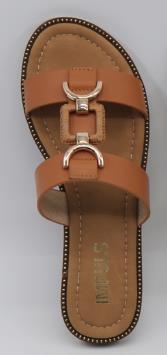SANDALIA FLATS IMPULS AIXA04 CAMEL DAMA