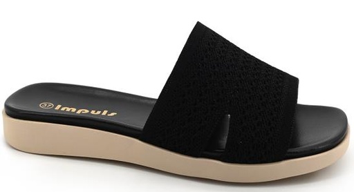 SANDALIA CONFORT IMPULS DANAE03 NEGRO DAMA