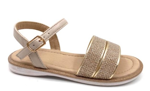 SANDALIA CUÑA IMPULS KYOMI03 BEIGE NIÑA